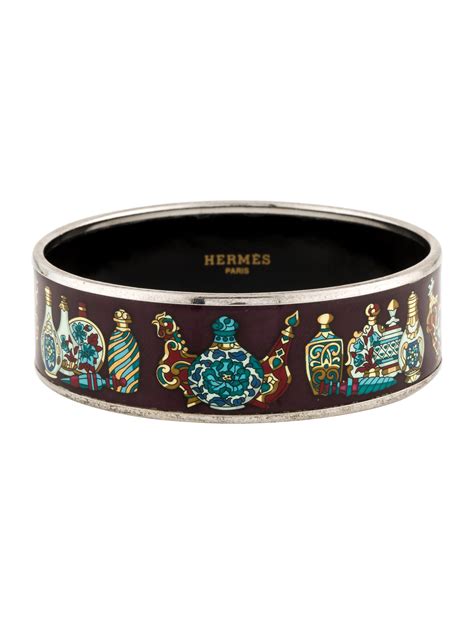 vintage Hermes enamel bangle